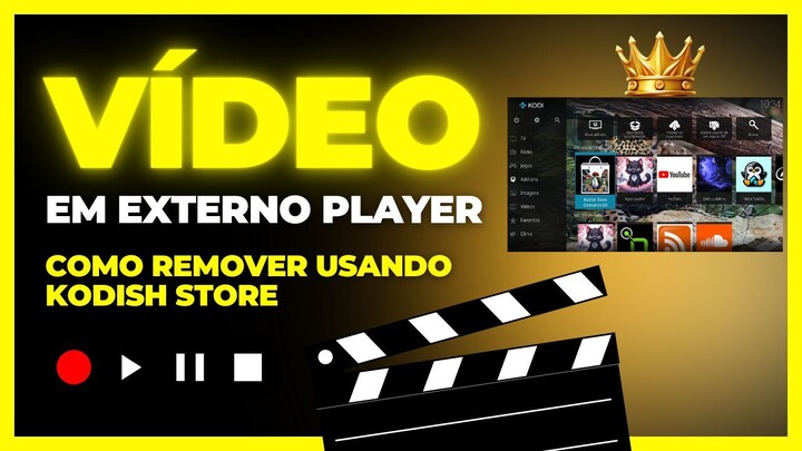 Como remover player externo do Kodi via Kodish Store