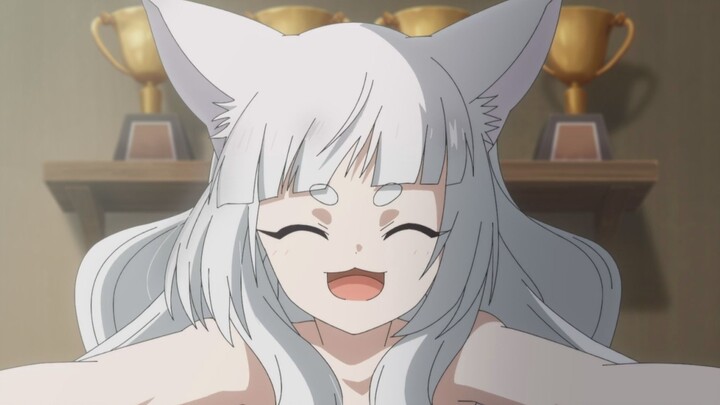After waking up from a nap, the pet suddenly turned into a beautiful girl, so cute!!