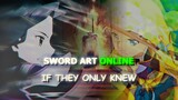 Sword Art Online A few epic Scene - If they Only knew Black atlass [AMV EDIT]