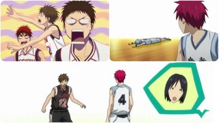 KUROKO NO BASKET | Furihata's First Debut Game Funny Moments