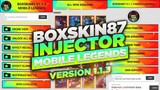 BOXSKIN87 INJECTOR VERSION 1.1.3 | MOBILE LEGENDS | TAGALOG TUTORIAL