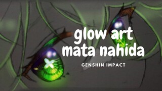 glowart mata nahida si dedek super lembut