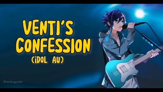 Venti singing to you~[Genshin Impact roleplay] Venti x listener (Idol AU) ASMR[Confession]