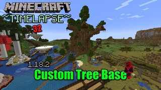 Custom Fantasy Tree Design | Minecraft Timelapse | 1.18.2