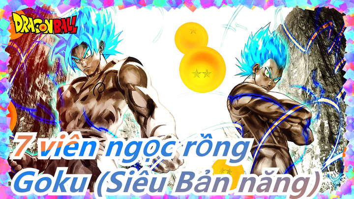 [7 viên ngọc rồng/1080p/60fps/Hoành tráng/Mashup] Goku (Siêu Bản năng) vs Siêu Saiyan 4 Goku?