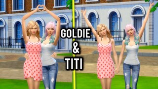 Goldie & Titi Family SIMS 4 Character Reveal - Titi Plus