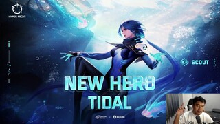 REACTION UPDATE TERBARU HYPER FRONT NEW HERO TIDAL