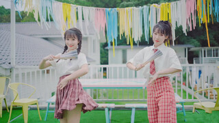 On The String. Two girls dancing in 2 styles: traditional/JK uniform