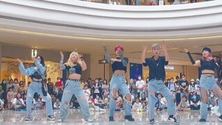 【985】Queendom2 dance group Purr appeared in Hangzhou super neat road show! The first 985 dance group