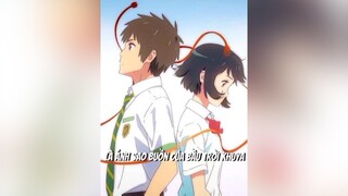 Em là cô gái của bao vụn vỡ^^ music lyrics xuhuong anime yourname ig_team🌱 pg_team🐧 fyp sad