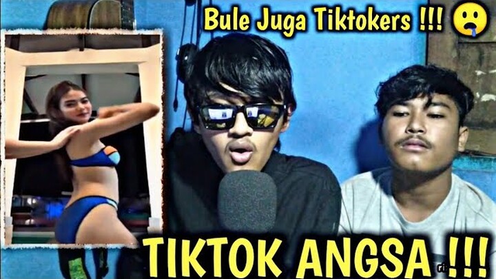 REACTION TIKTOK ANGSA - PERMAINAN ANAK ZAMAN SEKARANG !!