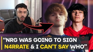 Tarik Finds Out N4RRATE & Sinatraa Joining NRG & N4RRATE Throwing Rounds For NA