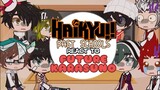 Past Haikyuu React To Future Karasuno || Ft. Some Haikyuu Characters || TYSM FOR 4K || Gacha Club