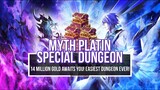 MYTH PLATIN GOLD DUNGEON ~15 Seconds for 1 MILLION Gold?!~ | Seven Knights
