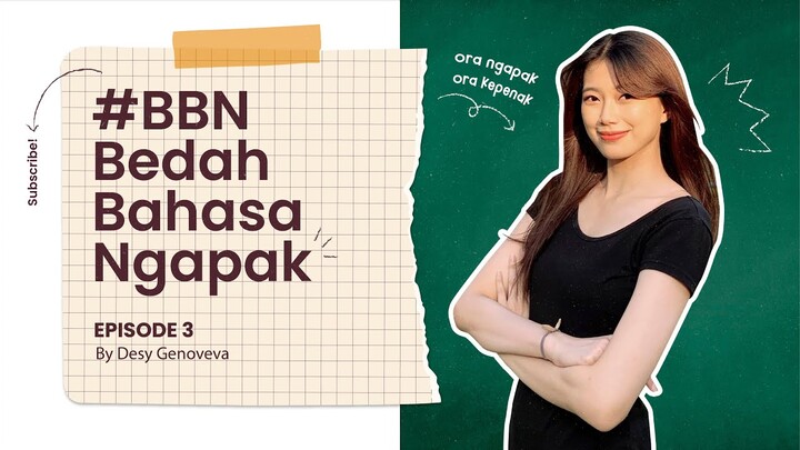 BAHASA NGAPAK BIKIN NGAKAK