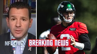 [BREAKING NEWS] Ian Rapoport REPORTS: Jets' Zach Wilson limited in practice today