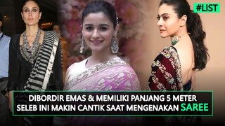 BAK PUTRI NEGERI DONGENG!! BEGINI KECANTIKAN SELEB BOLLYWOOD SAAT PAKAI SAREE