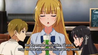 Classroom Of The Elite Season 2 Episode 4 English Sub