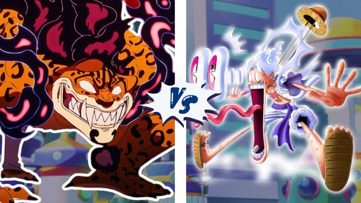 Luffy vs Rob Lucci