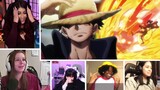 One Piece Episode 1015 - Girls Reaction Mashup