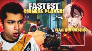 ROLEX REACTS to FASTEST PLAYER IN THE WORLD (WAN QIU GAMING)