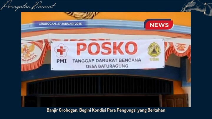 Banjir Grobogan pengungsi masih bertahan