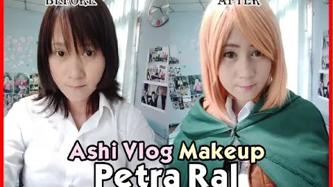 Petra Ral Attack on titan Cosplay Make up Tutorial