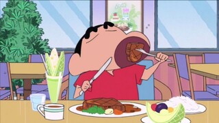 Crayon Shin-chan: Shin-chan đã nếm thử món bít-tết cao cấp trong nhà hàng. Nó rất ngon và mọng nước 