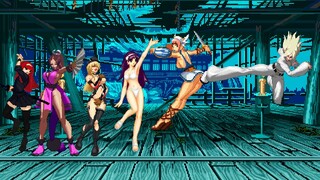 MUGEN KOF：DestrudYuga Team VS G SAIKI Team