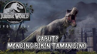 LIBUR ANTI GABUT MENDING BIKIN TAMAN DINOSAURUS 🌚