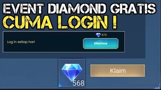 COBAIN EVENT INI! CUMA DI SURUH LOGIN BISA DAPET DIAMOND GRATIS !! BIKIN PENASARAN