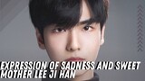 expression of sadness and sweet mother lee ji han