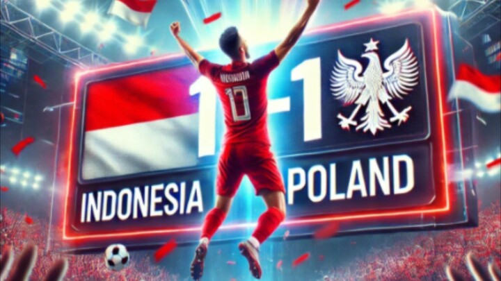 Indonesia VS Polandia, bisakah Timnas menang? || e football 2025