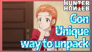 Gon Unique way to unpack