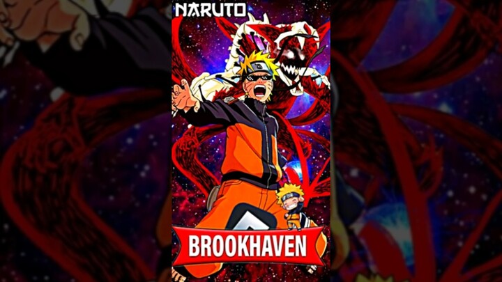 criei o Naruto no brookhaven #anime #naruto #roblox