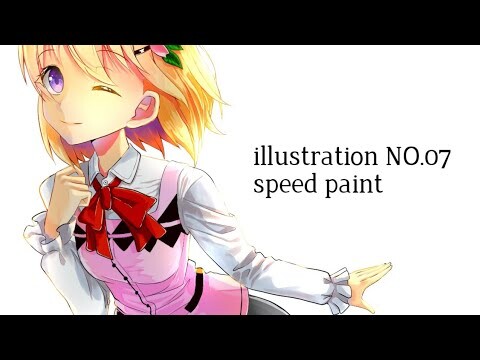 " Hoto Cocoa gochuumon " anime digital speed painting SAI 2 [ illustration NO.07 ]