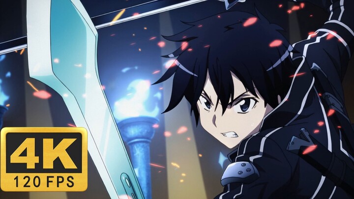 [𝟰𝗞𝟭𝟮𝟬𝗙𝗣𝗦] Kirito VS Blue-Eyes Devil Starburst Stream Slash