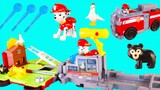 The story of the Wangwang team making great contributions, Mao Mao deformed fire truck, toy firefigh