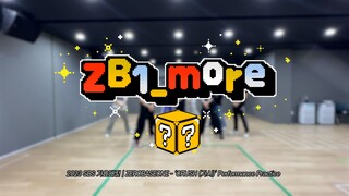 [ZB1_more] 2023 SBS 歌谣大战 | ZEROBASEONE - ‘CRUSH’舞蹈练习室 🎬. more