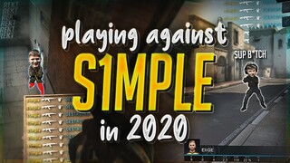 What It Feels Like Playing Against s1mple in 2020.