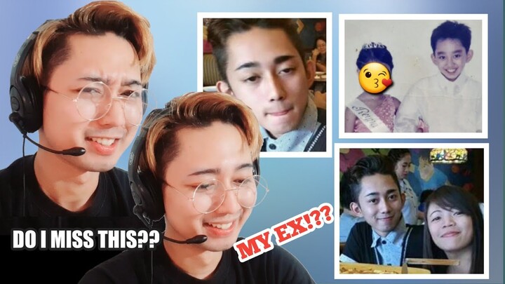 REACTING TO MY OLD PHOTOS‼️| MY PAST AND MY EX!!?