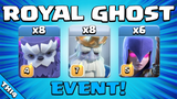 CLASH OF CLANS - Royal Ghost Attack Strategy!!