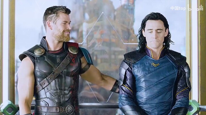 When Loki showed the action of the bayonet, Thor was blinded!