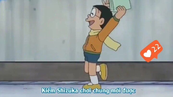 Cu cậu Nôbita hớn hở đi tán gái đây mà #anime