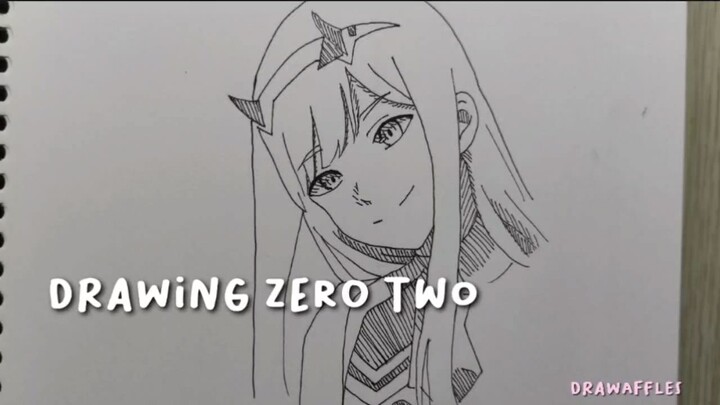 Drawing zero two // #FAMTHR