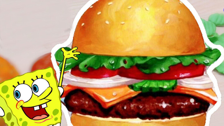 [Craft]Slime untuk Membuat Krabby Patty Spongebob