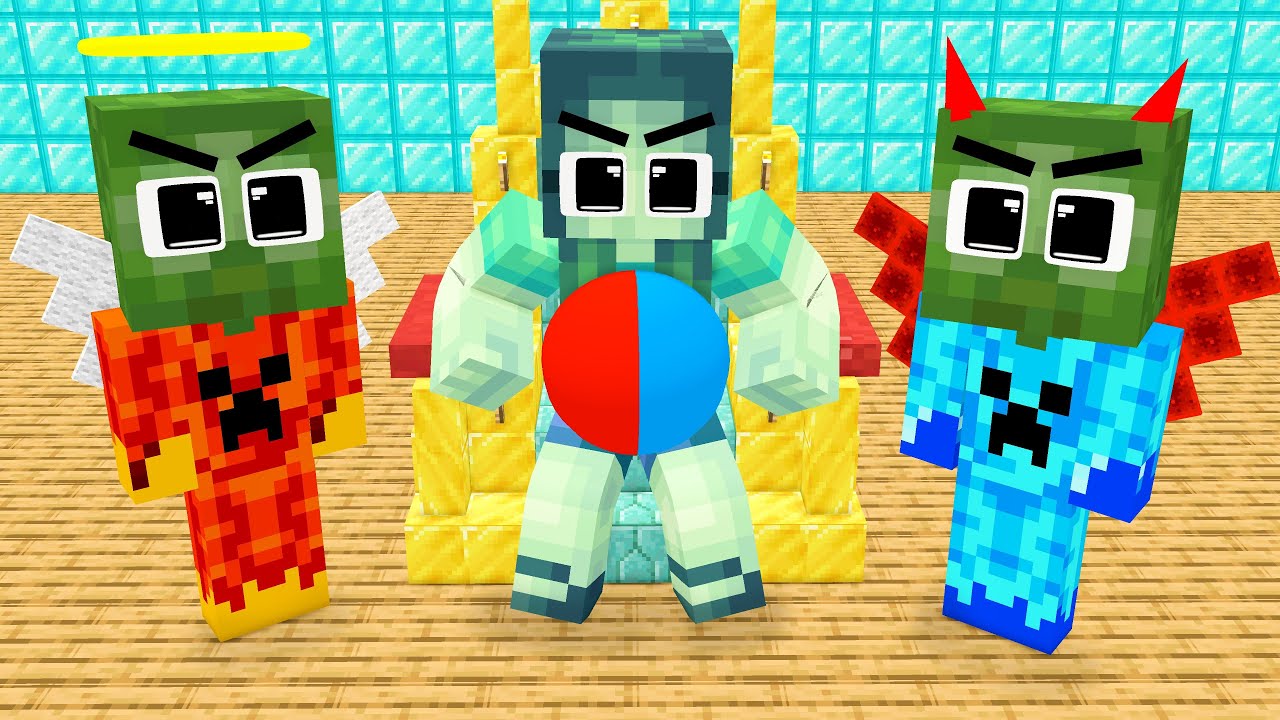 Fire and ice Herobrine