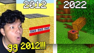 INILAH PERBEDAAN PRANK MINECRAFT 2012 VS 2022 ... (GILE BEDA BANGET!)