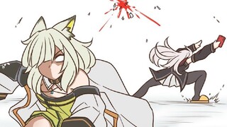 Kelsey VS Warfarin [Arknights Doujin]