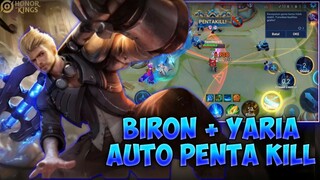 COMBO BIRON YARIA AUTO PENTA KILL - Honor of Kings